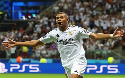 Mbappé trong màu áo Real Madrid ở giai đoạn đỉnh cao tuổi 27
